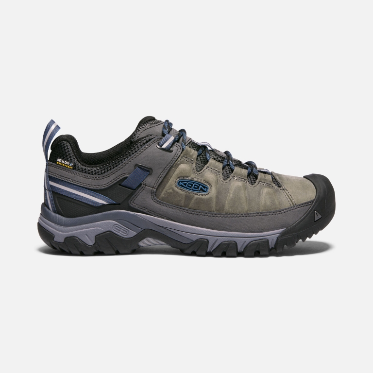 Keen Targhee III Waterproof Waterproof Shoes - Men's Grey Blue Footwear